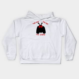 The Man, the Moth, the Legend Kids Hoodie